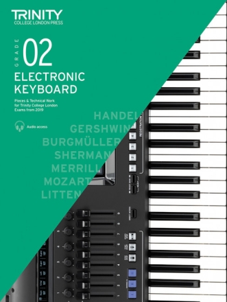 Electronic Keyboard Exam Pieces & Technical Work from 2019: Grade 2