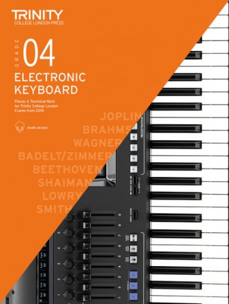 Electronic Keyboard Exam Pieces & Technical Work from 2019: Grade 4