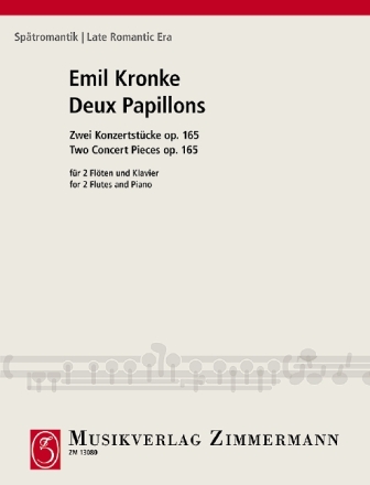2 Papillons op.165 f�r 2 Fl�ten und Klavier