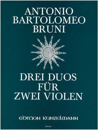Drei Duos f�r 2 Violen Spielpartitur
