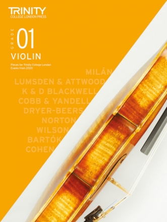 Violin Exam Pieces from 2020: Grade 1