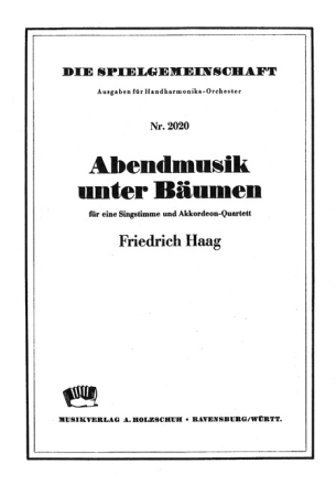 Abendmusik unter B�umen