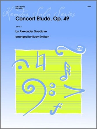 Concert Etude Op. 49 op. 49