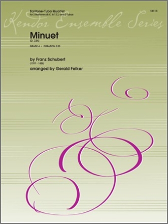 Minuet D 334