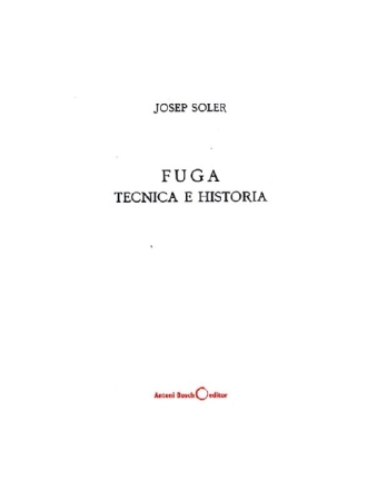 Fuga, Tecnica E Historia