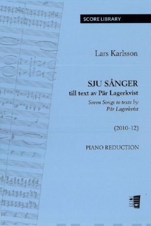Sju s�nger (Seven Songs) to texts by P�r Lagerkvist