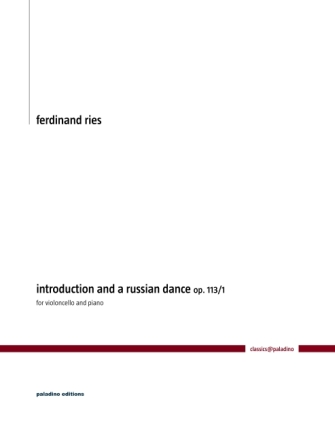 Introduction and a Russian Dance op. 113/1