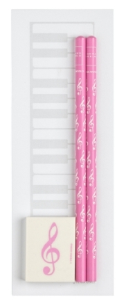 Notizblock Tastatur midi rosa