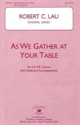 As We Gather at Your Table