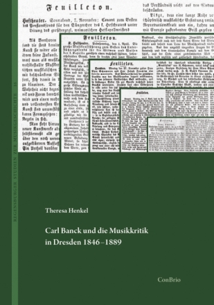 Carl Banck und die Musikkritik in Dresden 1846�1889 16