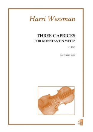 Three Caprices for Konstantin Weitz