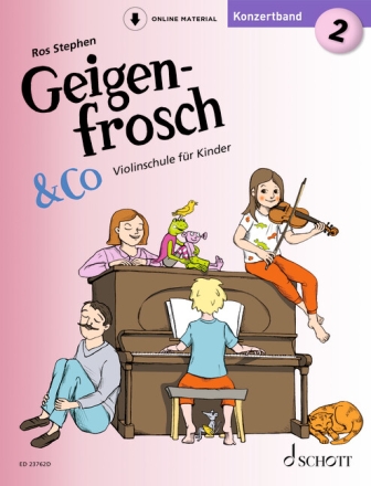 Geigenfrosch & Co: Konzertbuch 2 2