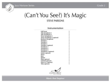 (Can�t You See?) It�s Magic