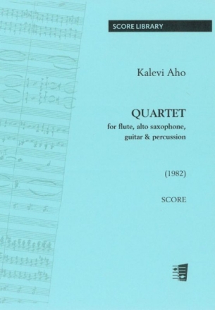Quartet for flute, alto saxophone, guitar & percussion