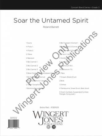 Soar The Untamed Spirit - Full Score
