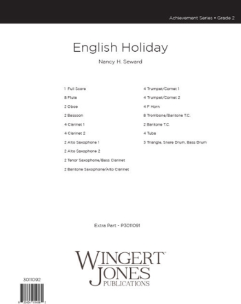English Holiday - Full Score