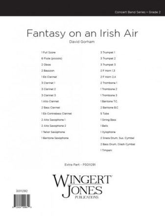 Fantasy On An Irish Air - Full Score