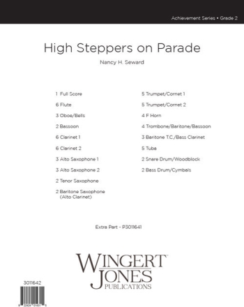 High Steppers On Parade - Full Score