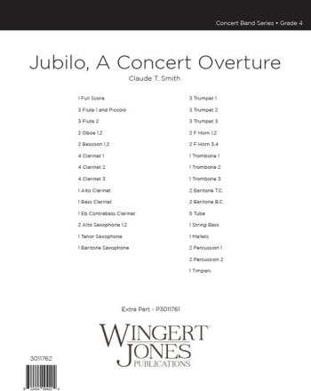 Jubilo A Concert Overture - Full Score