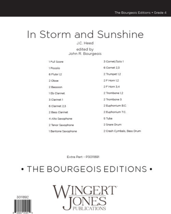 In Storm and Sunshine - Full Score