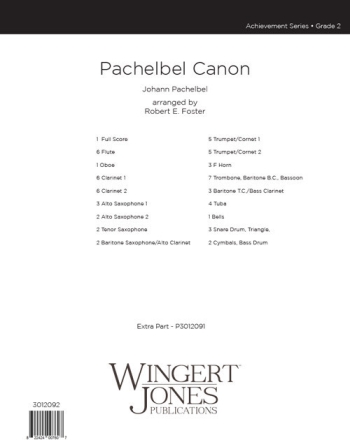 Pachelbel Canon - Full Score