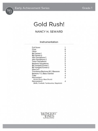 Gold Rush! - Full Score