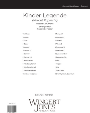 Kinder Legende (Knecht Ruprecht) - Full Score