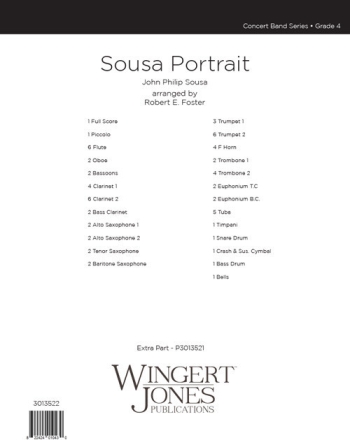 Sousa Portrait - Full Score