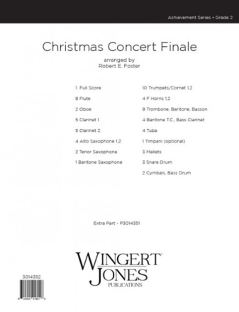 Christmas Concert Finale - Full Score