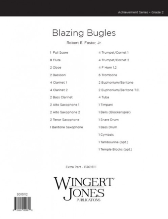 Blazing Bugles - Full Score