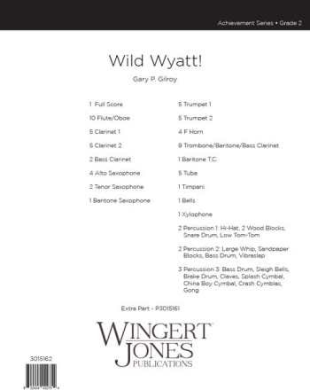 Wild Wyatt - Full Score