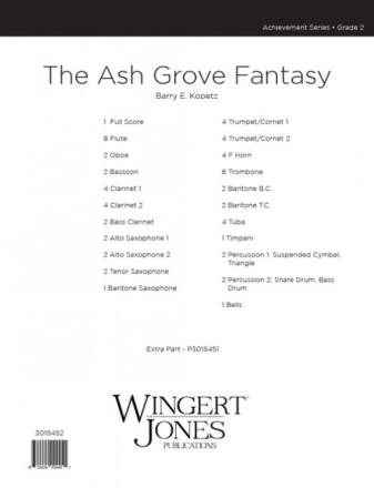The Ash Grove Fantasy - Full Score