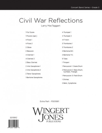 Civil War Reflections - Full Score