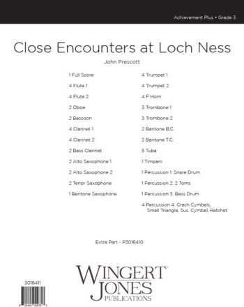 Close Encounter at Loch Ness - Full Score