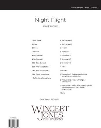 Night Flight - Full Score