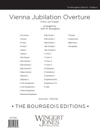 Vienna Jubilation Overture - Full Score
