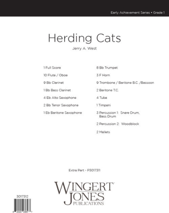 Herding Cats - Full Score