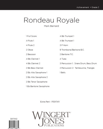 Rondeau Royale - Full Score