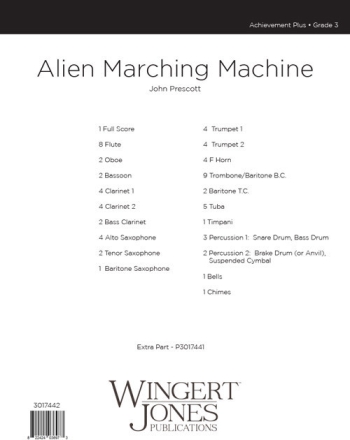 Alien Marching Machine - Full Score
