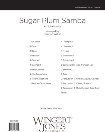 Sugar Plum Samba - Full Score