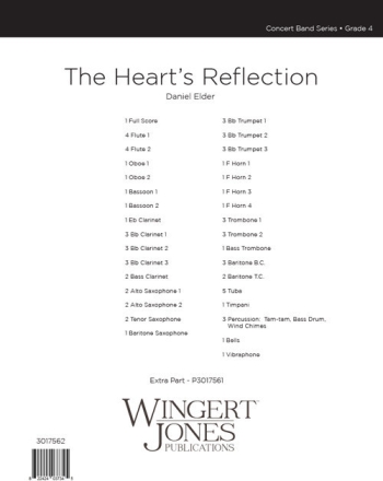 The Heart's Reflection - Full Score