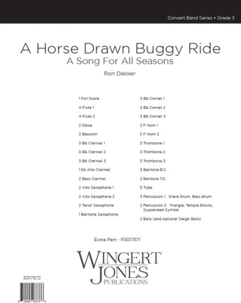 A Horse Drawn Buggy Ride - Full Score
