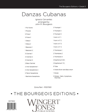 Danzas Cubanas - Full Score