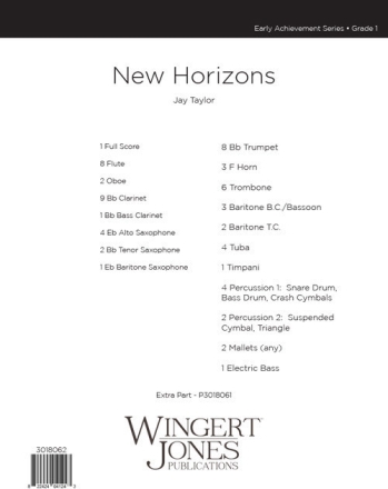 New Horizons - Full Score