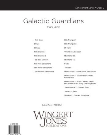 Galactic Guardians - Full Score