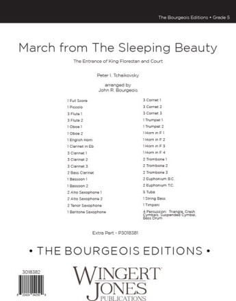 March from The Sleeping Beauty - Full Score