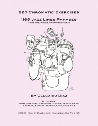 220 Chromatic Exercises & 1165 Jazz Lines Phrases