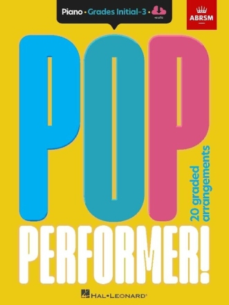 ABRSM Pop Performer! Piano, Grades Initial - 3