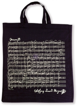 Tragetasche Mozart schwarz