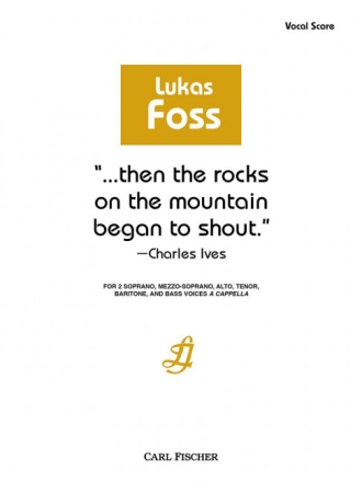Then the Rocks on the Mountain Began to Shout